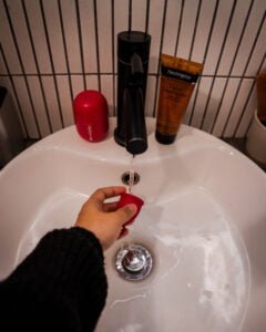 Haliya Cup menstrual cup how to wash your menstrual cup