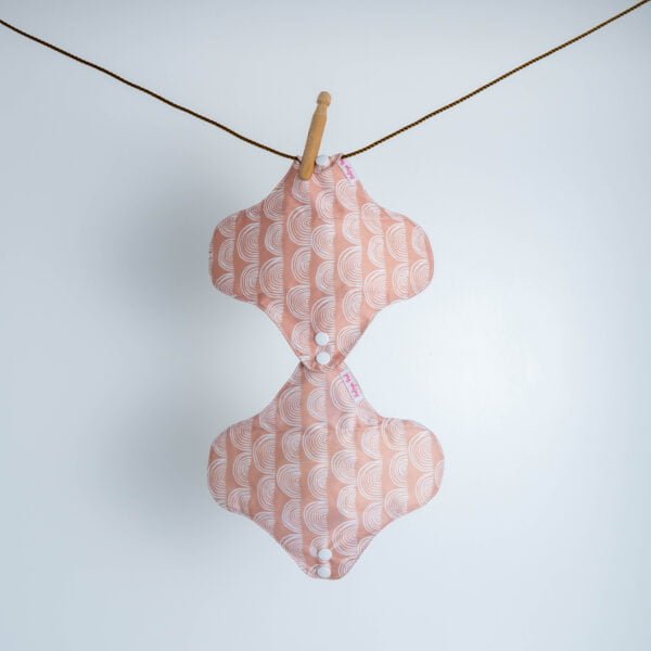Haliya Cup Reusable Menstrual or Cloth Pad or Pasador for light to normal flow 9 inches pad